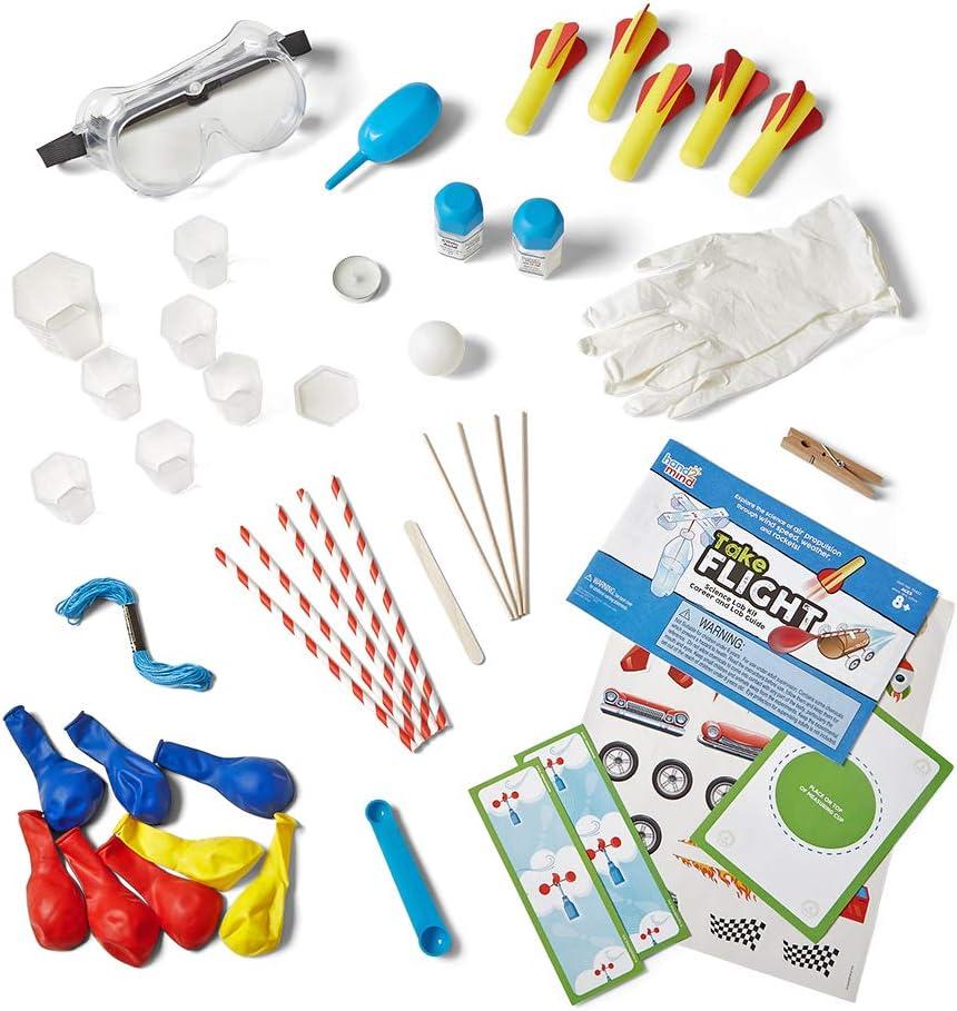 image:imagehand2mind93422 Take Flight Science Lab Kit STEM Activities for Kids Ages 57 STEM Toys Learn About STEM Careers Lab Guide Kids Foam Rockets Rocket Science for Kids 18 HandsOn Activities