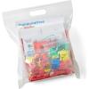 Learning Resources hand2mind Take Home Math Manipulatives Kit for Kids Grade 6-8, with Algebra Tiles, Build-A-Grid, Two Color Counters, Color Tiles and Coordinate Pegboared (Single Kit)