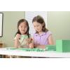 hand2mind Blue Plastic Base Ten Blocks Rods Set, Place Value Blocks, Counting Cubes, Base 10 Math Manipulatives, Teacher Supplies for Math Classroom, Montessori Math Materials (Set of 50)(Green)