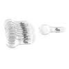 hand2mind Mini Plastic Handheld Magnifying Glasses, 3X and 6X, Without Lanyard (Pack of 10)