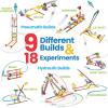 hand2mind Moving Creations with K’NEX, Book and Building Kit for Kids Ages 8-12, 9 Models & 18 Science Experiments, Explore The Science of Air and Water, Homeschool Science Kits