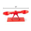 hand2mind Student Balance, Plastic Fulcrum Scale to Teach Mass & Measurement, Basic Economical Balance Scale for Kids