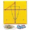 hand2mind XY Coordinate Pegboard Classroom Basics Kit, Prealgebra, Geo Board, Geometry Sets, Learning Shapes, Classroom Supplies, Math Manipulatives, (Set of 30)(Set of 30)
