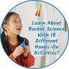 hand2mind-93422 Take Flight Science Lab Kit, STEM Activities for Kids Ages 5-7, STEM Toys, Learn About STEM Careers, Lab Guide, Kids Foam Rockets, Rocket Science for Kids, 18 Hands-On Activities