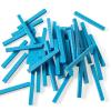 hand2mind Blue Plastic Base Ten Blocks Rods Set, Place Value Blocks, Counting Cubes, Base 10 Math Manipulatives, Teacher Supplies for Math Classroom, Montessori Math Materials (Set of 50)(Blue)