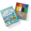 hand2mind-93398 Coding Charms, 15 Science Experiments, Coding for Kids Ages 8-12, Activity Book, Colorful Fuse Bead Patterns, Kids Coding, Fuse Bead Kit 18 Designs and 15 Key Chains, 2000 Fuse Beads