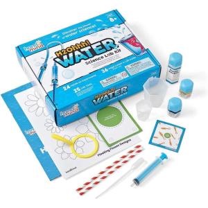 hand2mind H2Ohhh! Water Science Kit, Chemistry Kit for Kids 8-12, Science Kits, 24 Science Experiments, Color Chemistry, Bubble Science Lab, Tornado Maker, STEM Toy, Physics Toys, Marine Biology