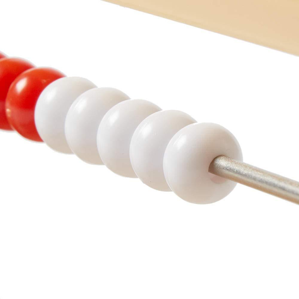 image:imagehand2mind 20 Bead Plastic Rekenrek Abacus for Kids Math Math Manipulatives Kindergarten Counting Rack for Kids Counters for Kids Math Educational Toys for Elementary Kids Set of 1