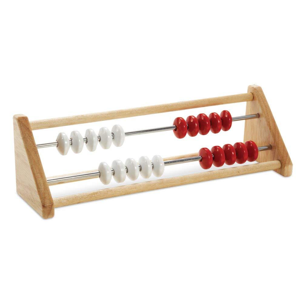 image:imagehand2mind 20 Bead Wooden Rekenrek Classroom Set Abacus for Kids Math Math Manipulatives Kindergarten Counting Rack for Kids Counters for Kids Math Educational Toys for Elementary Kids Set of 25