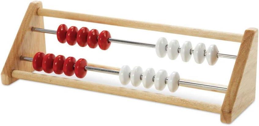 image:imagehand2mind 20Bead Wooden Rekenrek Abacus Classroom Set Colored Abacus for Kids Math Wooden Counting Math Manipulatives Bead Counters for Kids Math Homeschool Supplies Set of 26