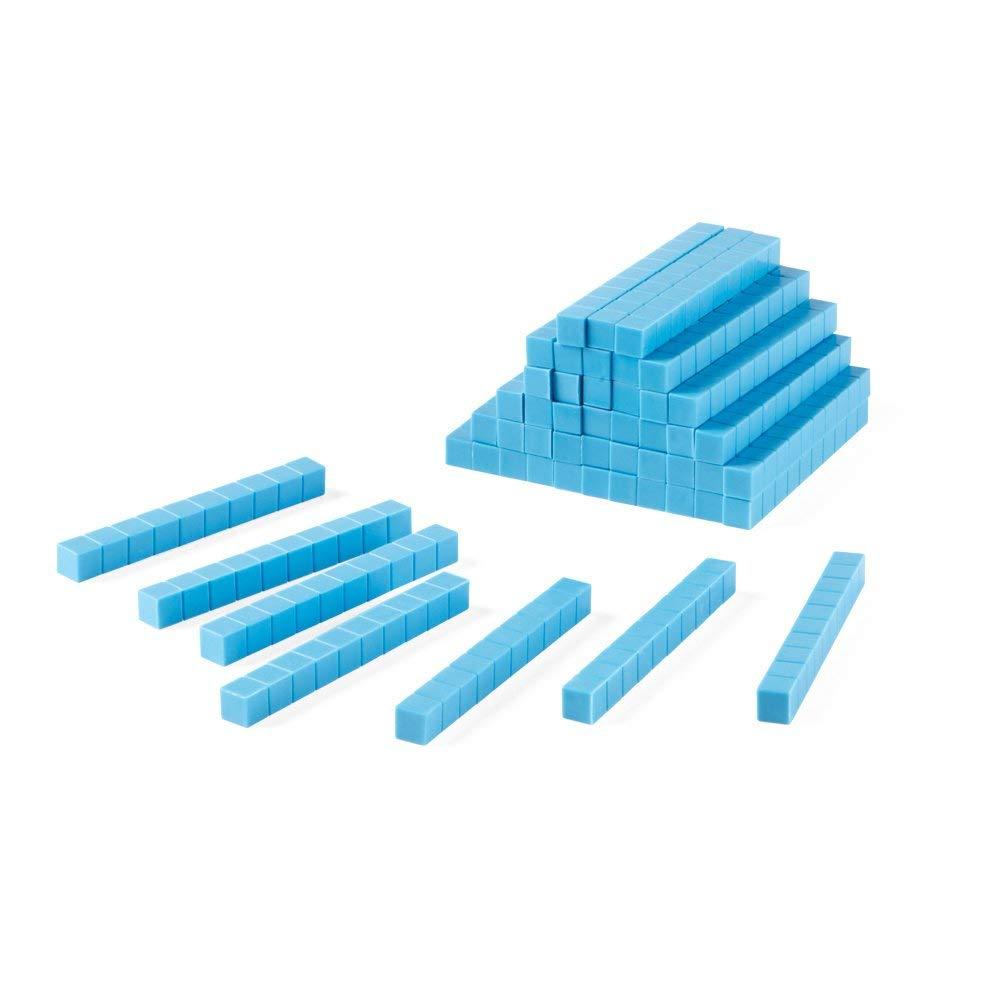 image:imagehand2mind Differentiated Foam Base Ten Blocks Complete Set Place Value Blocks Counting Cubes Base 10 Math Manipulatives Teacher Supplies for Math Classroom Montessori Math Materials Set of 484