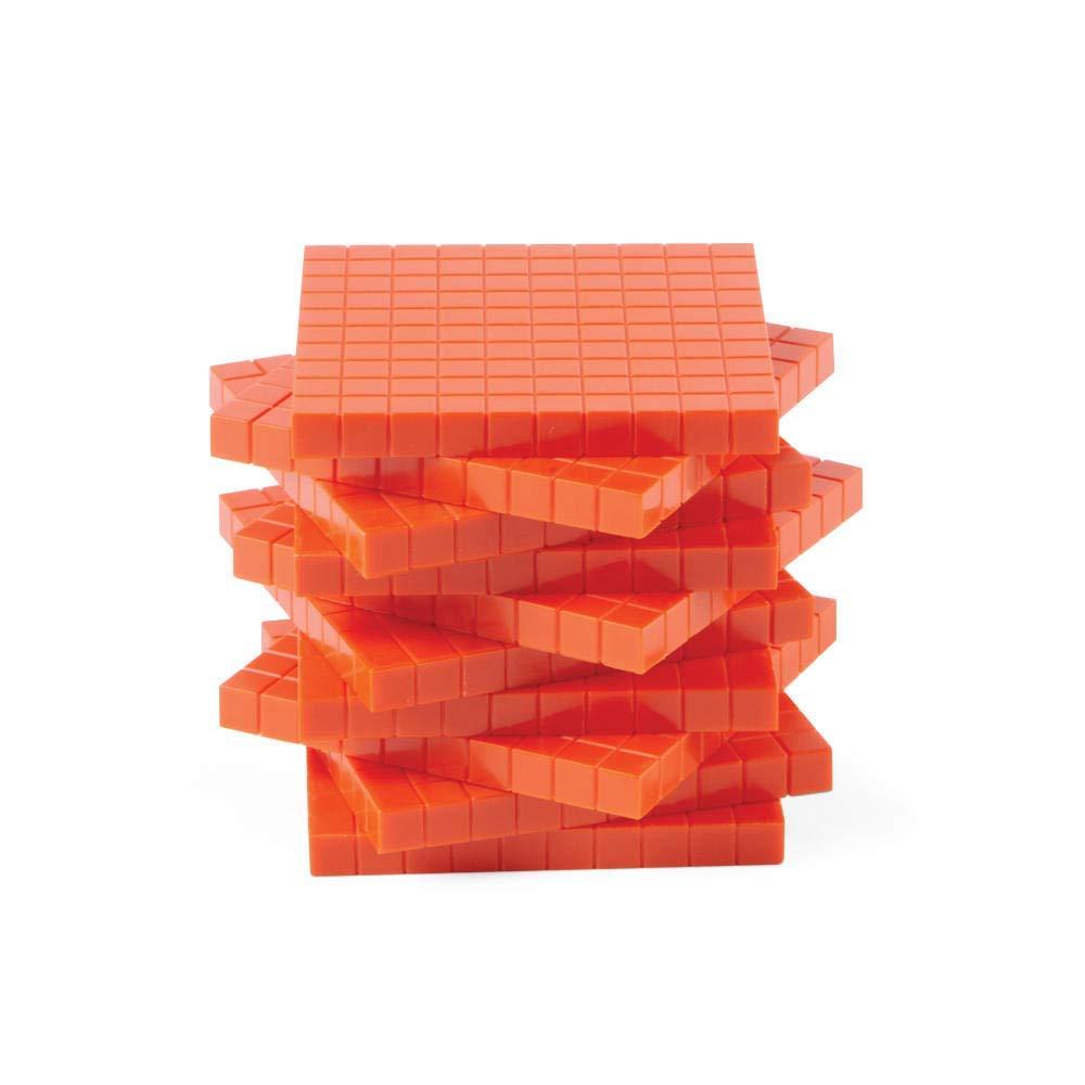 image:imagehand2mind Differentiated Plastic Base Ten Blocks Complete Set Place Value Blocks Counting Cubes for Kids Math Base 10 Math Manipulatives for Kids Kindergarten Homeschool Supplies Set of 484