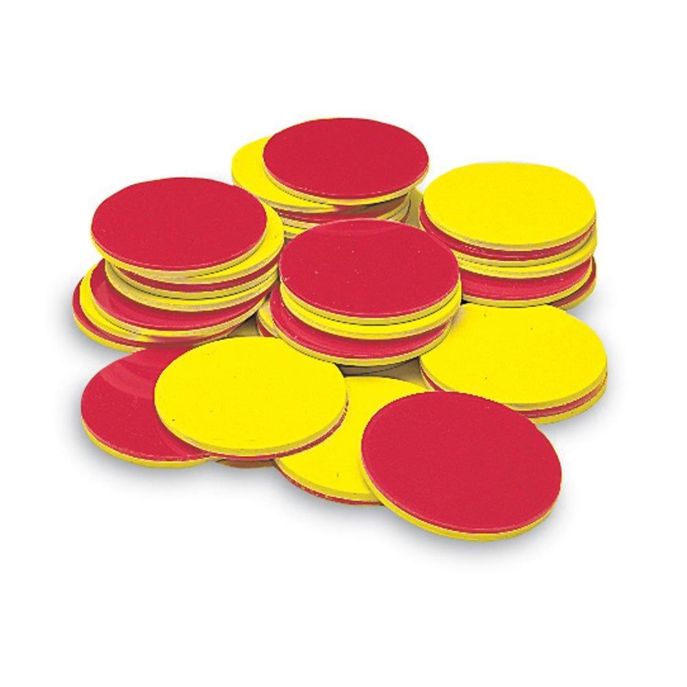 image:imagehand2mind Foam TwoColor Counters Red and Yellow Counters Counting Manipulatvies Math Counters for Kids Counting Chips Math Manipulatives Math Bingo Chips Counters for Kids Math Pack of 1000