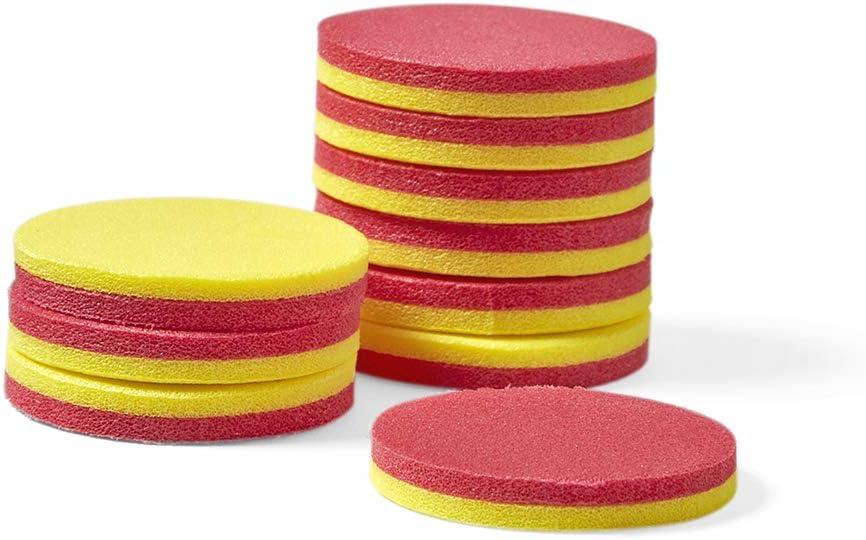 image:imagehand2mind Foam TwoColor Counters Red and Yellow Counters Counting Manipulatvies Math Counters for Kids Counting Chips Math Manipulatives Math Bingo Chips Counters for Kids Math Pack of 200