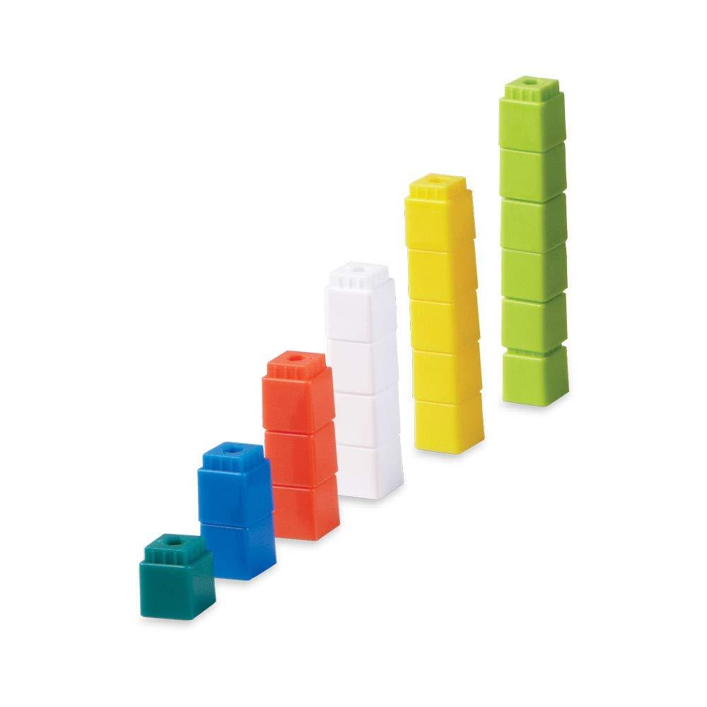 image:imagehand2mind Interlocking UniLink Math Linking Cubes Plastic Cubes Color Sorting Connecting Cubes Math Manipulatives Counting Cubes for Kids Math Math Cubes Counters for Kids Math Set of 100