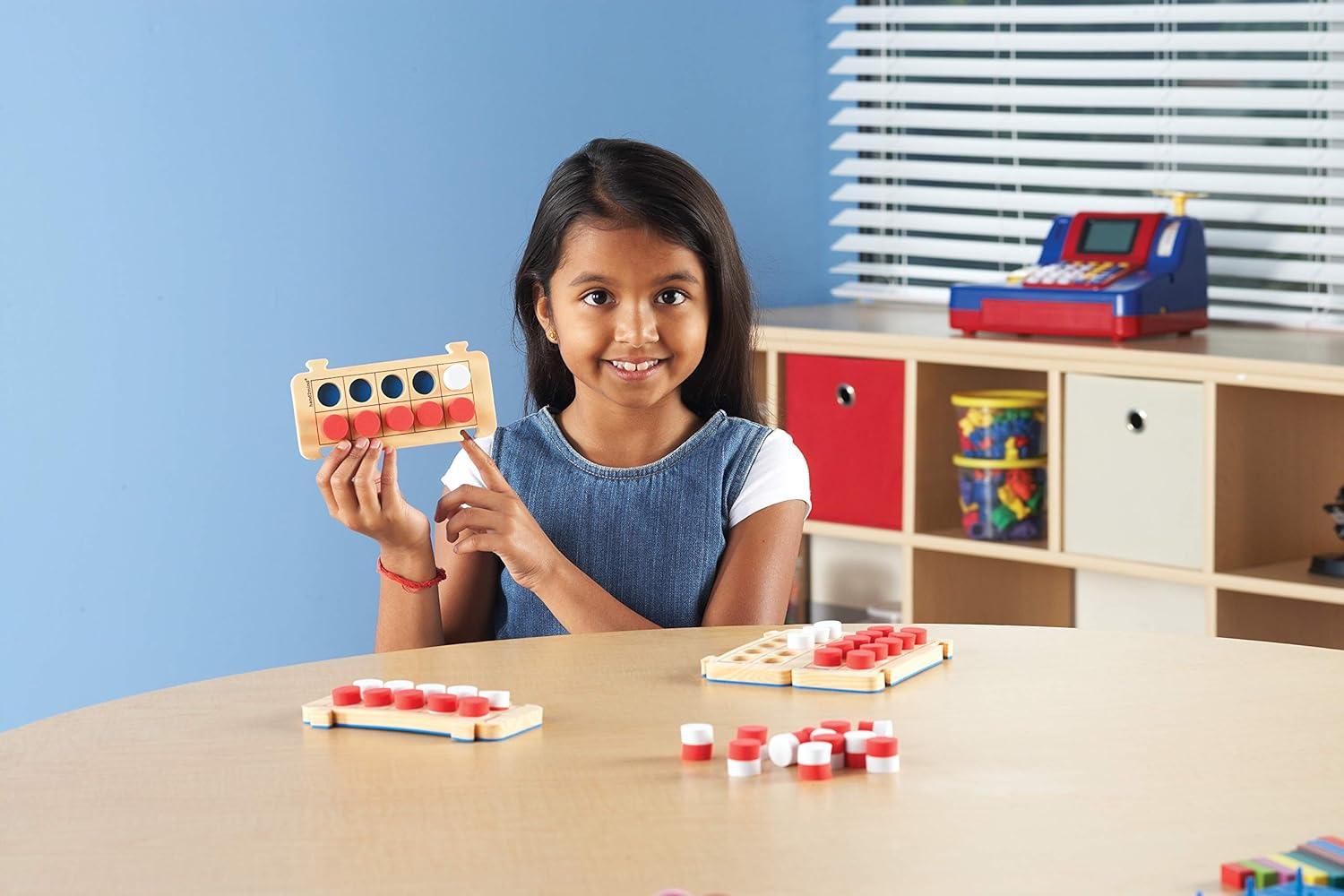 image:imagehand2mind85233ETA RekenRods Foam TenFrames Class Set of 24