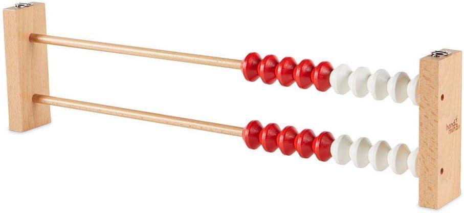 image:imagehand2mind93440 20Bead Giant Magentic Rekenrek Colored Abacus for Kids Wooden Counting Math Manipulatives Learn Counting and Numbers Set of 1