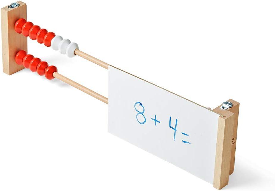 image:imagehand2mind93440 20Bead Giant Magentic Rekenrek Colored Abacus for Kids Wooden Counting Math Manipulatives Learn Counting and Numbers Set of 1
