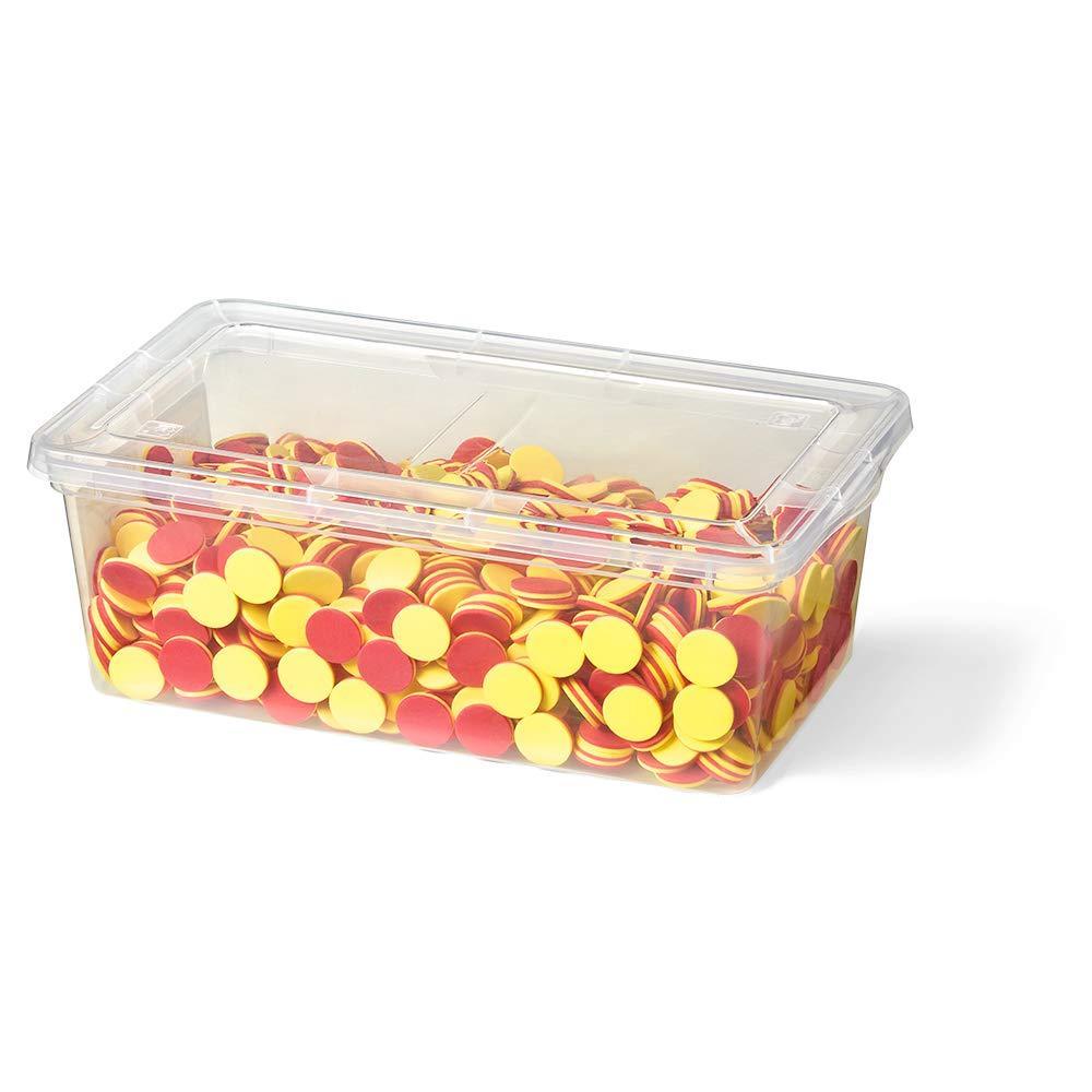 image:imagehand2mind Foam TwoColor Counters Red and Yellow Counters Counting Manipulatvies Math Counters for Kids Counting Chips Math Manipulatives Math Bingo Chips Counters for Kids Math Pack of 1000