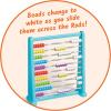Hand2Mind Color Changing Plastic Abacus, Abacus for Kids, Math Manipulatives, Counting Rack, Educational Toys for Elementary Kids (Set of 1)(Color-Changing Abacus)