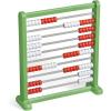 Hand2Mind Color Changing Plastic Abacus, Abacus for Kids, Math Manipulatives, Counting Rack, Educational Toys for Elementary Kids (Set of 1)(Double-Sided Abacus)