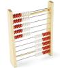 hand2mind 100 Bead Wooden Rekenrek, Abacus for Kids Math, Math Manipulatives Kindergarten, Counting Rack for Kids, Counters for Kids Math, Educational Toys for Elementary Kids (Set of 1)