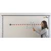 hand2mind 120 Bead Magnetic Demonstration Rekenrek Line, Abacus for Kids Math, Math Manipulatives Kindergarten, Counting Rack for Kids, Counters for Kids Math, Kids Educational Toys (Set of 1)