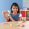 hand2mind Foam RekenRods Ten Frame Boards, Red and White Counters, Kindergarten Learning Games, Ten Frame Math Manipulatives, Counting Toys, Math Games (4 Ten Frames and 40 Math Counters)(Set of 4)