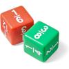 hand2mind Fraction Dice Montessori Math Materials for Kids to Learn Fraction Equivalence Math Manipulatives 4th Grade Fraction Dice, Homeschool Supplies (Set of 6)