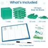 hand2mind Interlox Base Ten Blocks Activity Set, Place Value Manipulatives, Base 10 Blocks for Math, Counting Cubes, Math Manipulatives 1st Grade, Small Group Classroom Must Haves (133 Pieces)(Foam)