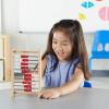 hand2mind Mini 100-Bead Wooden Rekenrek Abacus, Abacus for Kids Math, Wooden Counting Math Manipulatives, Bead Counters for Kids Math, Learn Counting and Numbers, Homeschool Supplies (Set of 1)(Set of 1)
