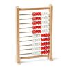 hand2mind Mini 100-Bead Wooden Rekenrek Abacus, Abacus for Kids Math, Wooden Counting Math Manipulatives, Bead Counters for Kids Math, Learn Counting and Numbers, Homeschool Supplies (Set of 1)(Set of 4)