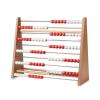 hand2mind 100-Bead Wood Teacher Demonstration Rekenrek, Math Counting Frame (Ages 4+)
