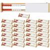 hand2mind 20-Bead Wooden Rekenrek Abacus Classroom Set, Colored Abacus for Kids Math, Wooden Counting Math Manipulatives, Bead Counters for Kids Math, Homeschool Supplies (Set of 26)