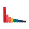 hand2mind Plastic Rainbow Fraction Tower Equivalency Cubes Montessori Math Materials for Kids to Learn Fraction Equivalence Math Manipulatives 4th Grade, Homeschool Supplies (Set of 15)(Set of 51)