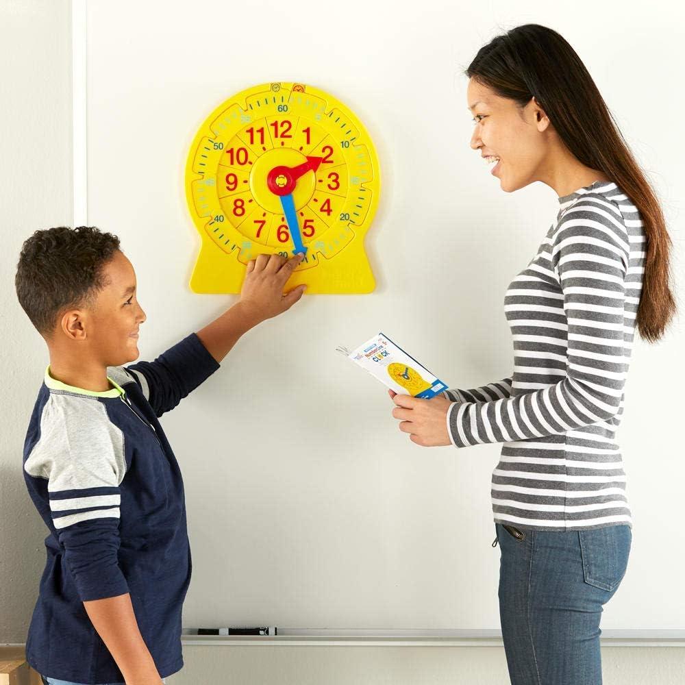 image:imagehand2mind NumberLine Clock Telling Time Teaching Clock Learn to Tell Time Clock Analog Classroom Learning Clock Teaching Time Math Manipulatives Clocks for Kids Learning to Tell Time Set of 25