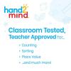hand2mind-93538 Take Home Math Manipulatives Kit for Kids Grade K-2, with Snap Cubes, Base Ten Blocks, Cuisenaire Rods, Pattern Blocks, Color Tiles and Learning Clock, Homeschool Supplies (292 Pieces)(Set of 1)