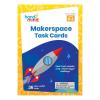 hand2mind Makerspace Task Cards, Grades 6-8, STEM Challenge Cards, STEM Classroom Centers, Makerspace Supplies, Middle School Science Classroom Supplies, STEM Kids Learning Activities(Grades K-2)