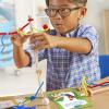 hand2mind Makerspace Task Cards, Grades 6-8, STEM Challenge Cards, STEM Classroom Centers, Makerspace Supplies, Middle School Science Classroom Supplies, STEM Kids Learning Activities(Grades 3-5)
