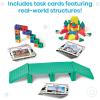 hand2mind STEM Bins Comprehensive Set by Brooke Brown, STEM Bins for Classroom, STEM Manipulatives for Elementary, STEM Activities, Kids Engineering Building Kits, Science Teacher Supplies (Set of 16)