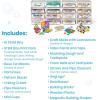 hand2mind STEM Bins Comprehensive Set by Brooke Brown, STEM Bins for Classroom, STEM Manipulatives for Elementary, STEM Activities, Kids Engineering Building Kits, Science Teacher Supplies (Set of 16)