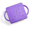 hand2mind Purple Indoor Scooter Board with Handles, Sit Down Floor Scooter(Purple Original)