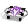 hand2mind Purple Indoor Scooter Board with Handles, Sit Down Floor Scooter(Purple Speedway Racer)