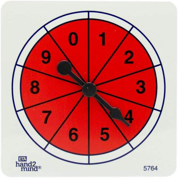 image:imagehand2mind 4589 ETA ColorNumber Spinner Collection Set of 6
