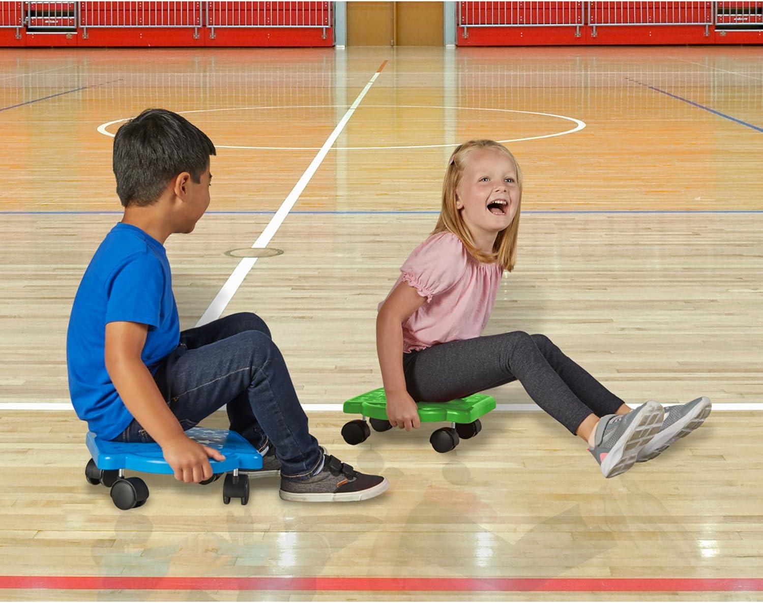 image:imagehand2mind Green Indoor Scooter Board with HandlesGreen Original
