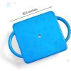 hand2mind Blue Indoor Scooter Board with Handles, Sit Down Floor Scooter(Blue Original)