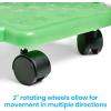 hand2mind Green Indoor Scooter Board with Handles(Green Original)