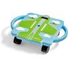 hand2mind Green Indoor Scooter Board with Handles(Green Plane Glider)