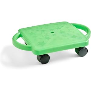 hand2mind Green Indoor Scooter Board with Handles(Green Original)