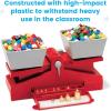 hand2mind Precision School Balance Weighted Balance, School Weight Scale for Kids, Balance Scale for Classroom, Primary Balance Scale, Math Manipulatives Middle School, Student Math Balance
